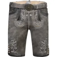 Marjo Pantalon folklorique gris chiné