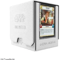 GameGenic GGS20224 - Star Wars: Unlimited Twin Suns Deck Pod - White/Black