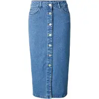 Vero Moda Jupe 'VMNatty' bleu denim