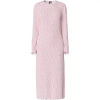 Pieces Robe 'PCFlora' rose / blanc