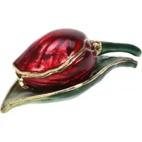 Meander , pot décoratif en forme de tulipe, dimensions : 3,5 x 6,5 x 2,7 cm