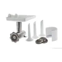 Ankarsrum Hachoir à viande Petit paquet, Mixer + Couper : accessoires, Argent, Blanc