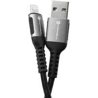 Forcell F-ENERGY C257 câble USB A vers Lightning 2,4A 12W Cafule 3 m noir