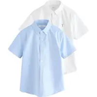 Next Chemise bleu clair / blanc