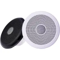 Fusion Haut-parleurs marins 4" de la série XS, 120W, blanc/noir, IP65