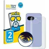 BROTECT Full-Screen Protection Mat (2 pcs, Google Pixel 9a), Téléphone portable : film de protection, Transparent
