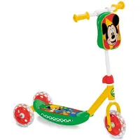MONDO MICKEY - Scooter 3 roues pour enfants + sac - Disney - Enfant - Garçon - A partir de 3 ans