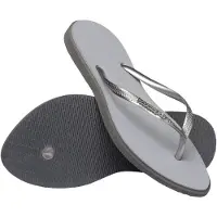 Havaianas 4149584 Flip Flops Gris EU 37-38