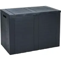 Huismerk Boîte De Rangement Pvc Anthracite Résistante, étanche, Design épuré - Basics