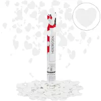 Relaxdays Lanceur de confettis Coeurs 40 cm (1 pcs)