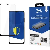 3MK HardGlass Max Lite for Xiaomi POCO M3 black frame (1 pcs, Xiaomi Poco M3), Téléphone portable : film de protection, Noir