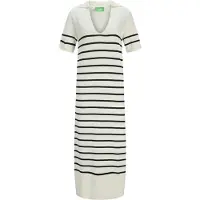 Jack & Jones Layla Comfy Jjxx Short Sleeve Midi Dress Beige M Femme