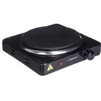 Esperanza Plaque Chauffante Électrique Pinatubo Noir