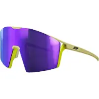 Julbo - Lunettes de soleil - Edge Brun Clair/Jaune Fluo Spectron 3 - Beige