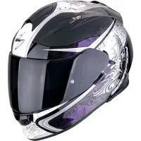 Scorpion Exo-491 Run Casque Intégral Noir/Mauve M unisex