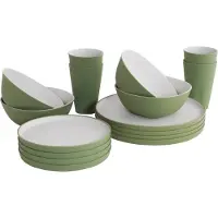 Outwell Gala 4 Pax Tableware Set Vert
