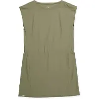 Houdini Dawn Short Sleeve Dress Vert M Femme