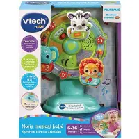 Vtech Musical Noria Learn With Animals Spanish Version Multicolore Enfants
