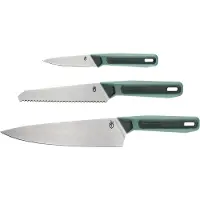 Gerber ComplEAT Knife Set 13658166745 set de 3 couteaux pour l'extérieur