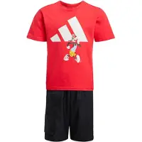 Adidas X Disney Mickey Mouse Tee Set Rouge 12-24 Months Enfants