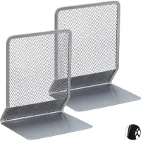 Relaxdays Presse-livres en set (13.20 x 10.50 x 16.50 cm)