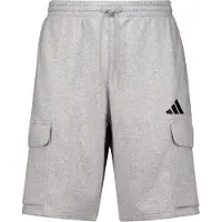 Adidas Essentials Feel Cozy Fleece Cargo Shorts Gris L / Regular Homme