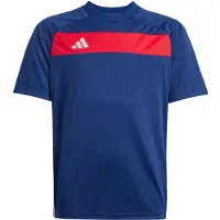 Adidas T-Shirt fonctionnel 'Tiro 25 Essentials' bleu marine / rouge / blanc