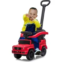 Jamara Kids Push-Car Mercedes-Benz G 350 D Rouge 3in1