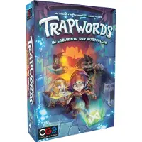 Czech Games Edition Trapwords, jeu de société pour 4 à 8 joueurs à partir de 8 ans – Édition allemande