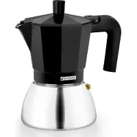 Monix M863006 Italian Coffee Maker Argenté