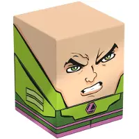 Squaroes Dc Justice League Jl014 Lex Luthor Battlesuit Card Box Vert Enfants