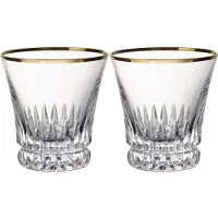 Villeroy & Boch - Grand Royal Gold Gobelet À Eau, Set 2 Pcs - Transparent