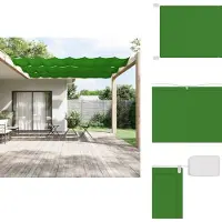 vidaXL Store vertical vert clair 60x800 cm Tissu Oxford - Parasols & Protection solaire