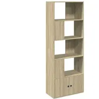 vidaXL Bibliothèque chêne sonoma 100x36x189 cm bois d'ingénierie