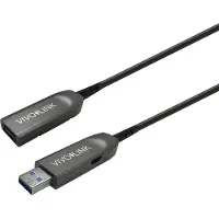 VivoLink PROUSB3AAF10 Câble USB 10 m 3.2 Gen 1 (3.1 Gen 1) USB A Noir (PROUSB3AAF10)