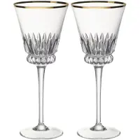 Villeroy & Boch Grand Royal Gold Set de 2 verres à vin blanc de 21,6cm chacun 290ml