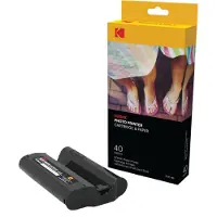 Kodak Cartouche Photo Printer Dock + Papier 40 Photos 10 x 15 cm
