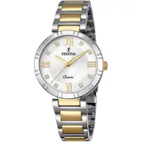 Festina Montre à affichage analogique 'MADEMOISELLE' or