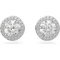 Swarovski Boucles d'oreilles 'Una' argent