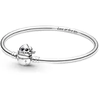 Pandora Bracelet Jonc Disney Stitch Mordant Le Fermoir Pandora Moments
