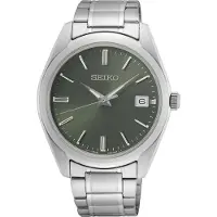 Seiko SUR527P1 Montre homme quartz avec verre saphir