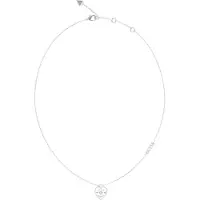 GUESS Amore Heart Necklace Argenté Femme