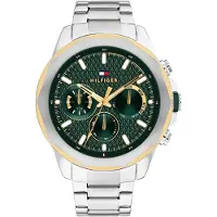 Tommy Hilfiger Lars 46 Mm Watch Argenté Homme