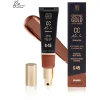 Dripping Gold Fond de teint léger CC Me In SPF 45 couleur Ambre 09 32 ml