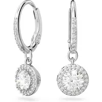 Swarovski Boucles d'oreilles 'Una' argent