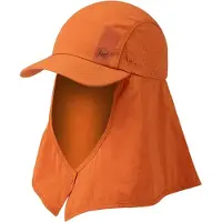 Buff Hommes, Casquette, Desert Cap Solid Ingwer, Orange, (M, S)