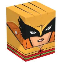 Squaroes Dc Justice League Jl012 Hawkgirl Card Box Jaune Enfants
