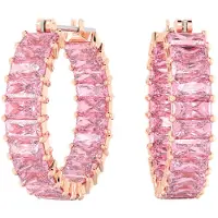 Swarovski Boucles d'oreilles 'Matrix' or / rosé