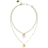 GUESS All You Need Is Love Necklace Doré Femme