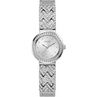 GUESS Montre à affichage analogique 'Treausure' argent